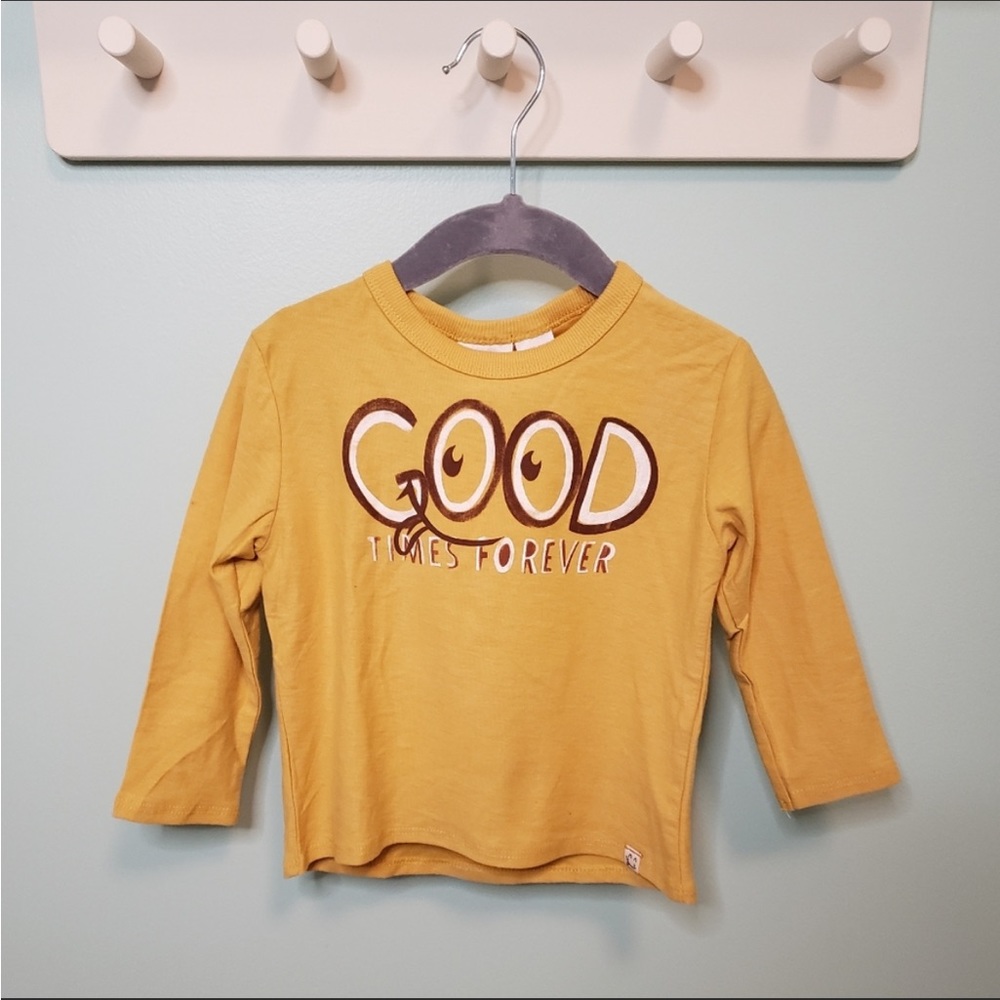 Zara Graphic Long Sleeve T-shirt